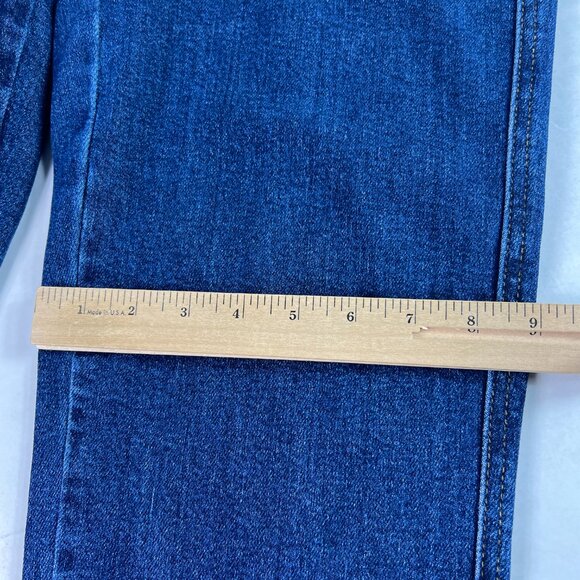 Judy Blue Jeans Women's 29x29* Straight High Rise Dark Blue Stretch Denim Tag 28 - Picture 13 of 16